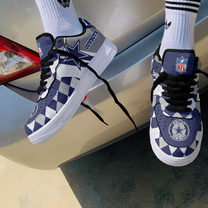 Footwearstorm Dallas Cowboys NFL Air Low-Top Sneakers Shoes For Men And Women 1205439
