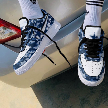 Footwearstorm Dallas Cowboys NFL Air Low-Top Sneakers Shoes For Men And Women 1205469