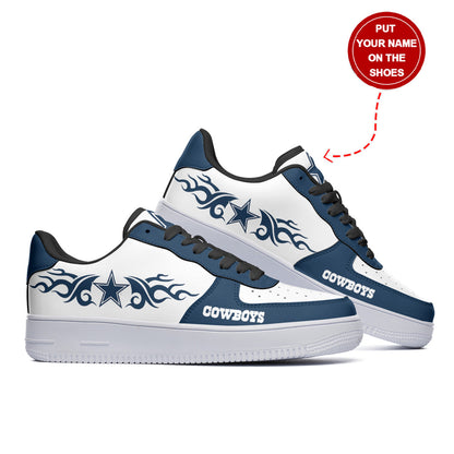 Footwearstorm Dallas Cowboys NFL Air Low-Top Sneakers Shoes For Men And Women 1205422