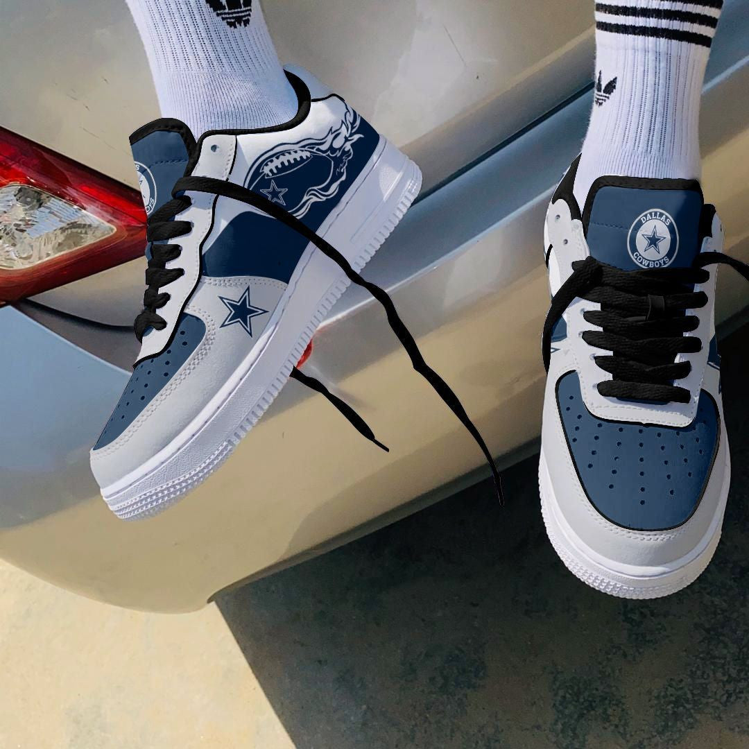 Footwearstorm Dallas Cowboys NFL Air Low-Top Sneakers Shoes For Men And Women 1205471