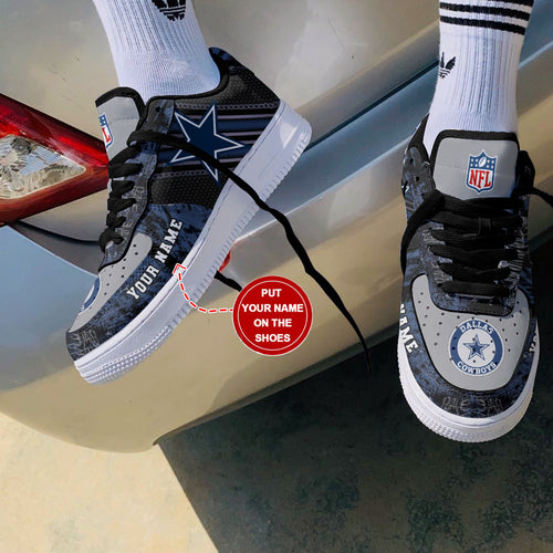 Footwearstorm Dallas Cowboys NFL Air Low-Top Sneakers Shoes For Men And Women 1205426