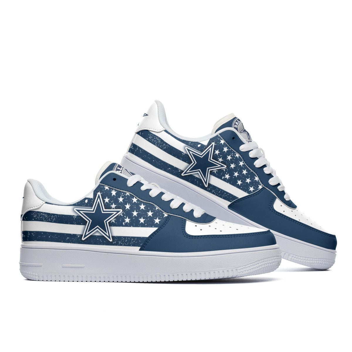 Footwearstorm Dallas Cowboys NFL Air Low-Top Sneakers Shoes For Men And Women 1205585