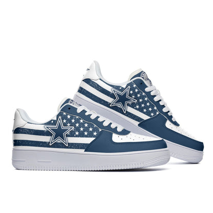 Footwearstorm Dallas Cowboys NFL Air Low-Top Sneakers Shoes For Men And Women 1205585