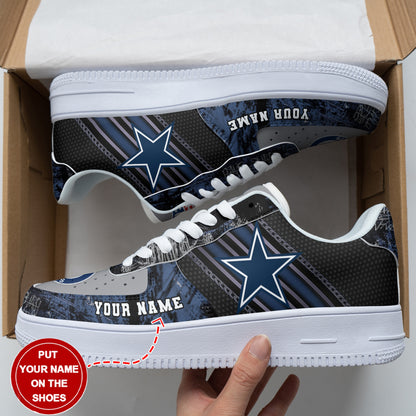 Footwearstorm Dallas Cowboys NFL Air Low-Top Sneakers Shoes For Men And Women 1205426
