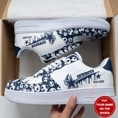 Footwearstorm Dallas Cowboys NFL Air Low-Top Sneakers Shoes For Men And Women 1205453