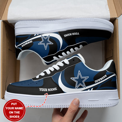 Footwearstorm Dallas Cowboys NFL Air Low-Top Sneakers Shoes For Men And Women 1205631