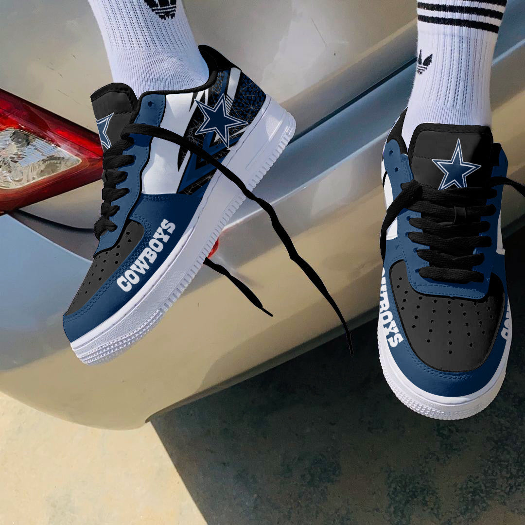 Footwearstorm Dallas Cowboys NFL Air Low-Top Sneakers Shoes For Men And Women 1205600