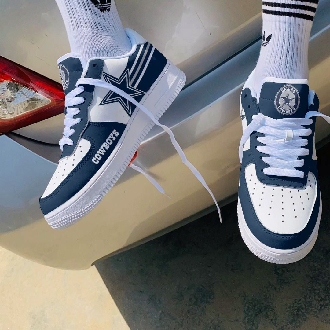 Footwearstorm Dallas Cowboys NFL Air Low-Top Sneakers Shoes For Men And Women 1205573