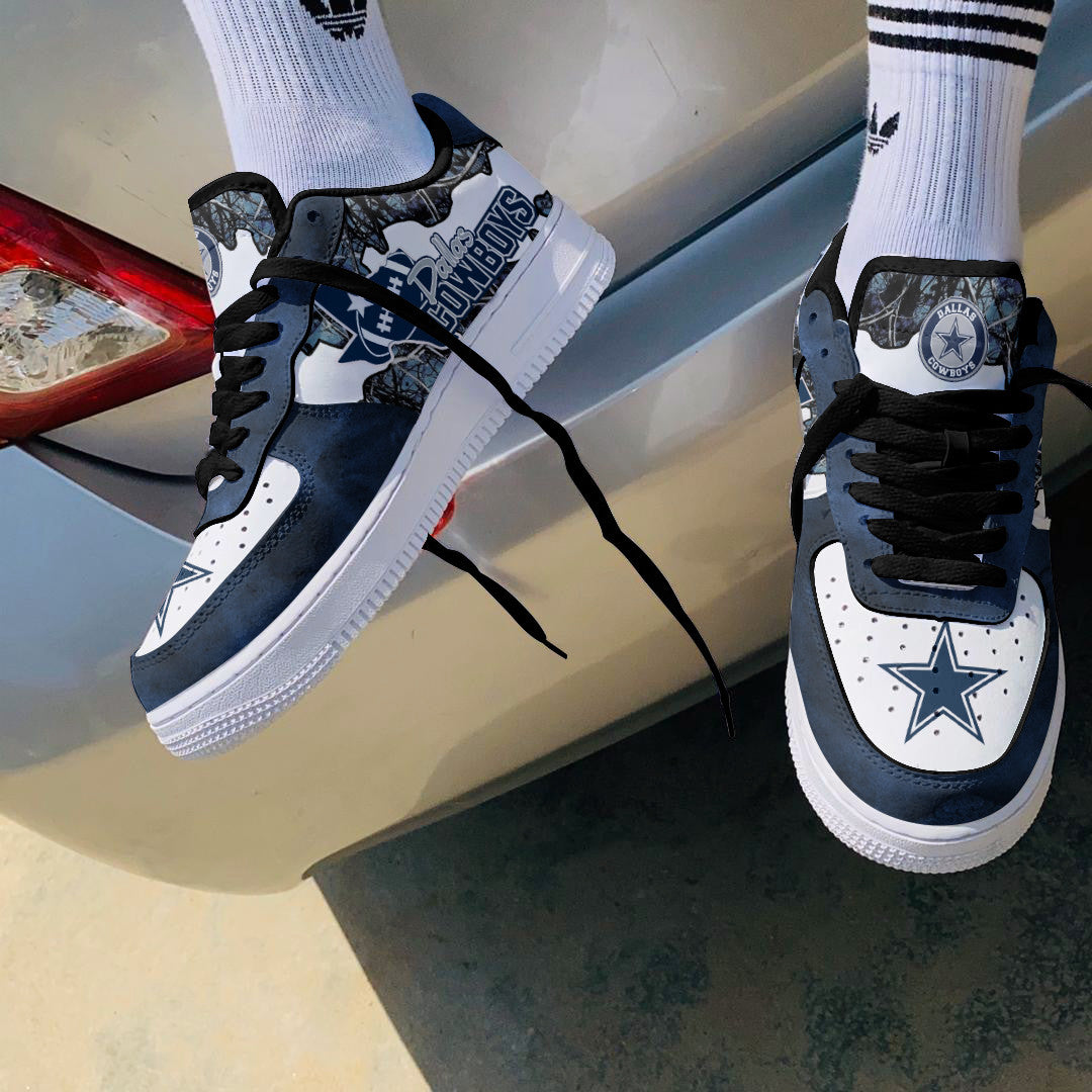 Footwearstorm Dallas Cowboys NFL Air Low-Top Sneakers Shoes For Men And Women 1205437
