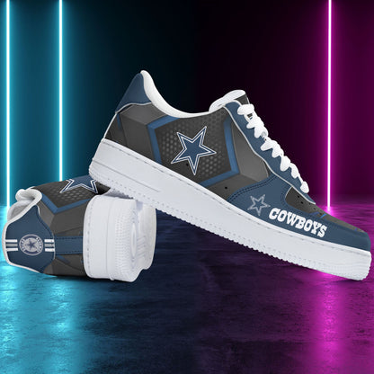 Footwearstorm Dallas Cowboys NFL Air Low-Top Sneakers Shoes For Men And Women 1205583
