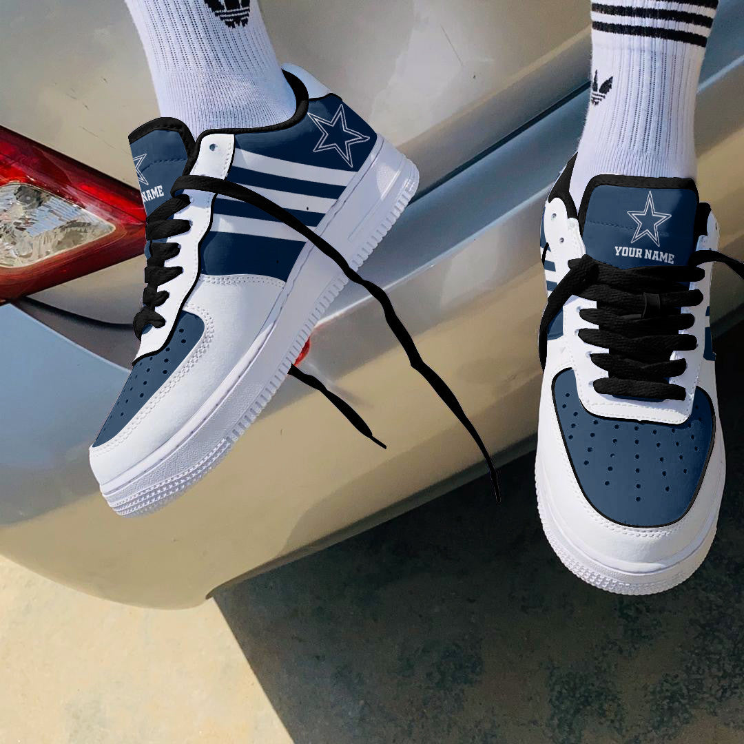 Footwearstorm Dallas Cowboys NFL Air Low-Top Sneakers Shoes For Men And Women 1205628