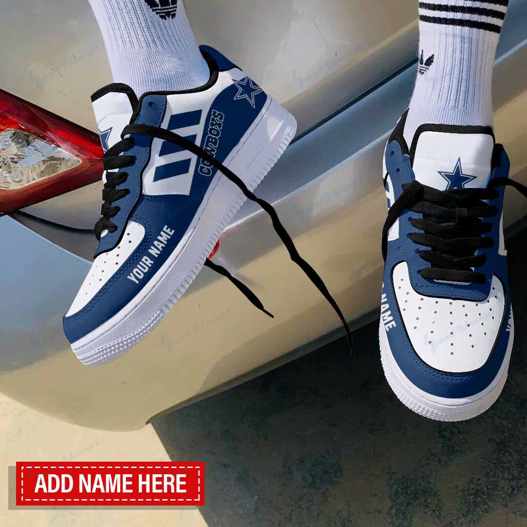 Footwearstorm Dallas Cowboys NFL Air Low-Top Sneakers Shoes For Men And Women 1205606