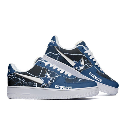 Footwearstorm Dallas Cowboys NFL Air Low-Top Sneakers Shoes For Men And Women 1205580