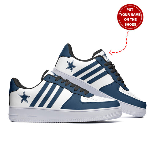 Footwearstorm Dallas Cowboys NFL Air Low-Top Sneakers Shoes For Men And Women 1205420