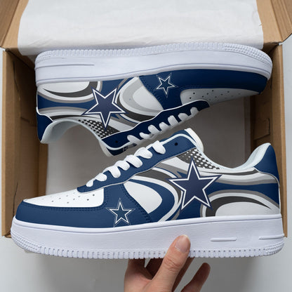 Footwearstorm Dallas Cowboys NFL Air Low-Top Sneakers Shoes For Men And Women 1205464