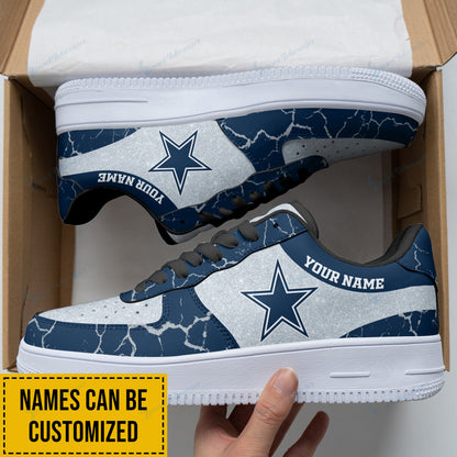 Footwearstorm Dallas Cowboys NFL Air Low-Top Sneakers Shoes For Men And Women 1205604