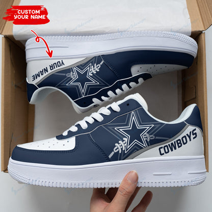 Footwearstorm Dallas Cowboys NFL Air Low-Top Sneakers Shoes For Men And Women 1205601