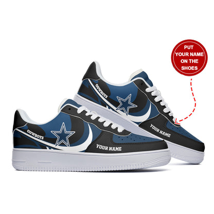 Footwearstorm Dallas Cowboys NFL Air Low-Top Sneakers Shoes For Men And Women 1205631