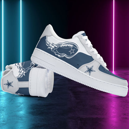 Footwearstorm Dallas Cowboys NFL Air Low-Top Sneakers Shoes For Men And Women 1205471