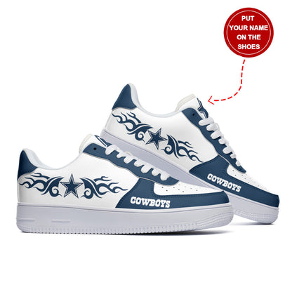 Footwearstorm Dallas Cowboys NFL Air Low-Top Sneakers Shoes For Men And Women 1205422