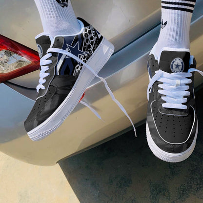 Footwearstorm Dallas Cowboys NFL Air Low-Top Sneakers Shoes For Men And Women 1205598