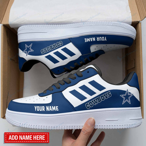 Footwearstorm Dallas Cowboys NFL Air Low-Top Sneakers Shoes For Men And Women 1205606
