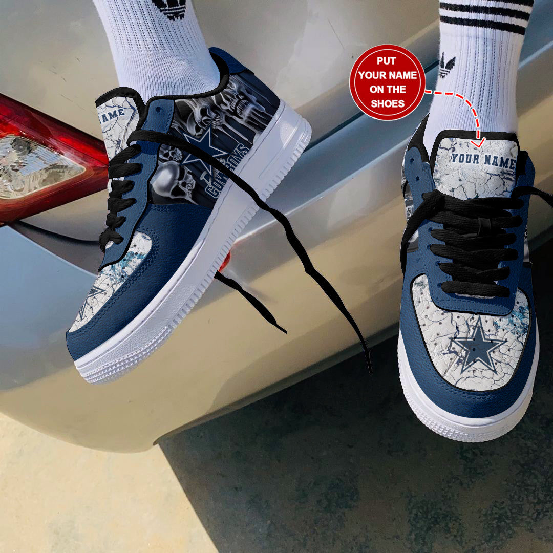 Footwearstorm Dallas Cowboys NFL Air Low-Top Sneakers Shoes For Men And Women 1205430