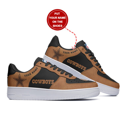 Footwearstorm Dallas Cowboys NFL Air Low-Top Sneakers Shoes For Men And Women 1205435