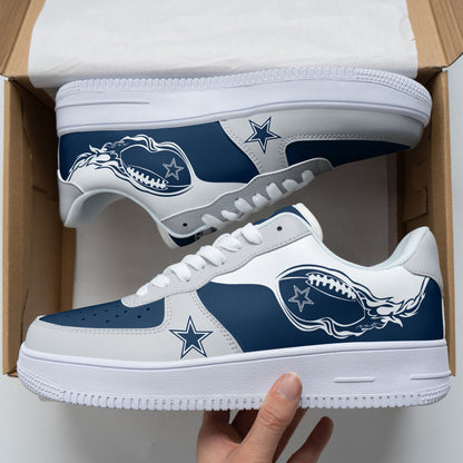 Footwearstorm Dallas Cowboys NFL Air Low-Top Sneakers Shoes For Men And Women 1205471