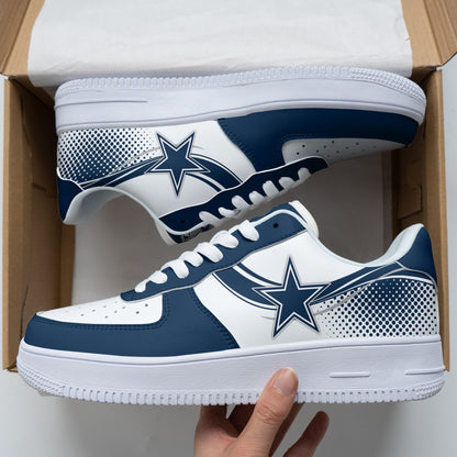 Footwearstorm Dallas Cowboys NFL Air Low-Top Sneakers Shoes For Men And Women 1205466
