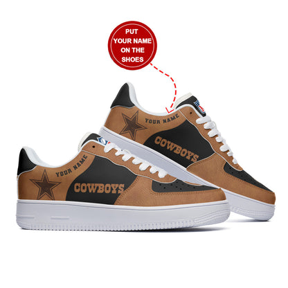 Footwearstorm Dallas Cowboys NFL Air Low-Top Sneakers Shoes For Men And Women 1205435