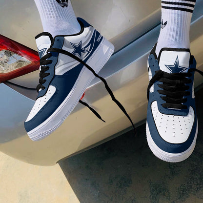 Footwearstorm Dallas Cowboys NFL Air Low-Top Sneakers Shoes For Men And Women 1205417