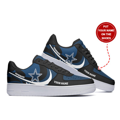 Footwearstorm Dallas Cowboys NFL Air Low-Top Sneakers Shoes For Men And Women 1205631