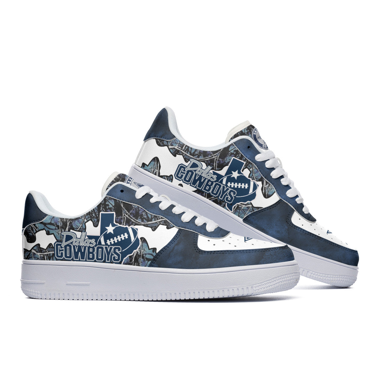 Footwearstorm Dallas Cowboys NFL Air Low-Top Sneakers Shoes For Men And Women 1205437