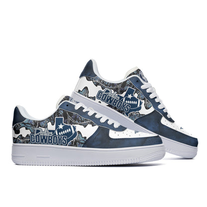 Footwearstorm Dallas Cowboys NFL Air Low-Top Sneakers Shoes For Men And Women 1205437