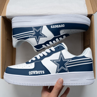 Footwearstorm Dallas Cowboys NFL Air Low-Top Sneakers Shoes For Men And Women 1205573