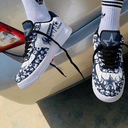 Footwearstorm Dallas Cowboys NFL Air Low-Top Sneakers Shoes For Men And Women 1205453