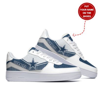 Footwearstorm Dallas Cowboys NFL Air Low-Top Sneakers Shoes For Men And Women 1205624