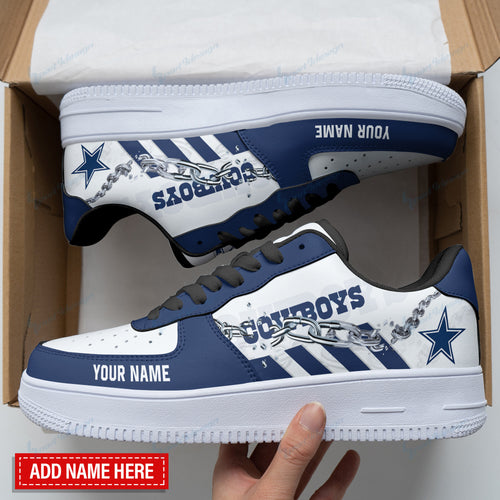 Footwearstorm Dallas Cowboys NFL Air Low-Top Sneakers Shoes For Men And Women 1205457