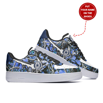 Footwearstorm Dallas Cowboys NFL Air Low-Top Sneakers Shoes For Men And Women 1205427
