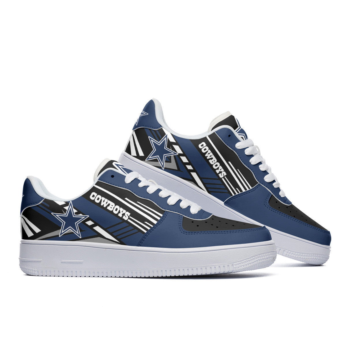 Footwearstorm Dallas Cowboys NFL Air Low-Top Sneakers Shoes For Men And Women 1205455