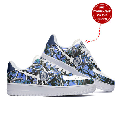 Footwearstorm Dallas Cowboys NFL Air Low-Top Sneakers Shoes For Men And Women 1205427