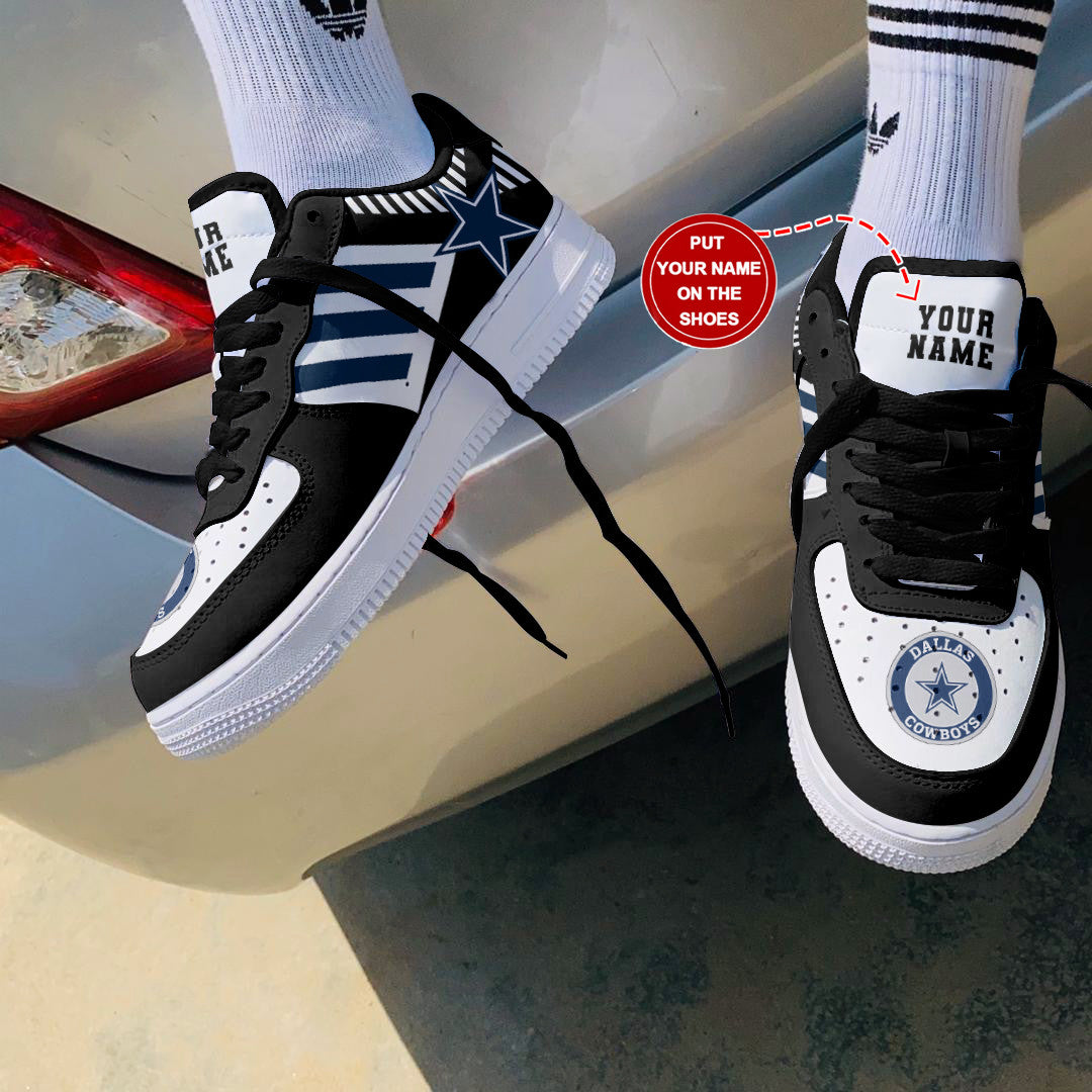 Footwearstorm Dallas Cowboys NFL Air Low-Top Sneakers Shoes For Men And Women 1205428