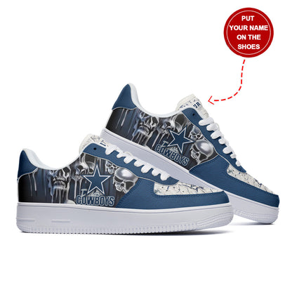 Footwearstorm Dallas Cowboys NFL Air Low-Top Sneakers Shoes For Men And Women 1205618