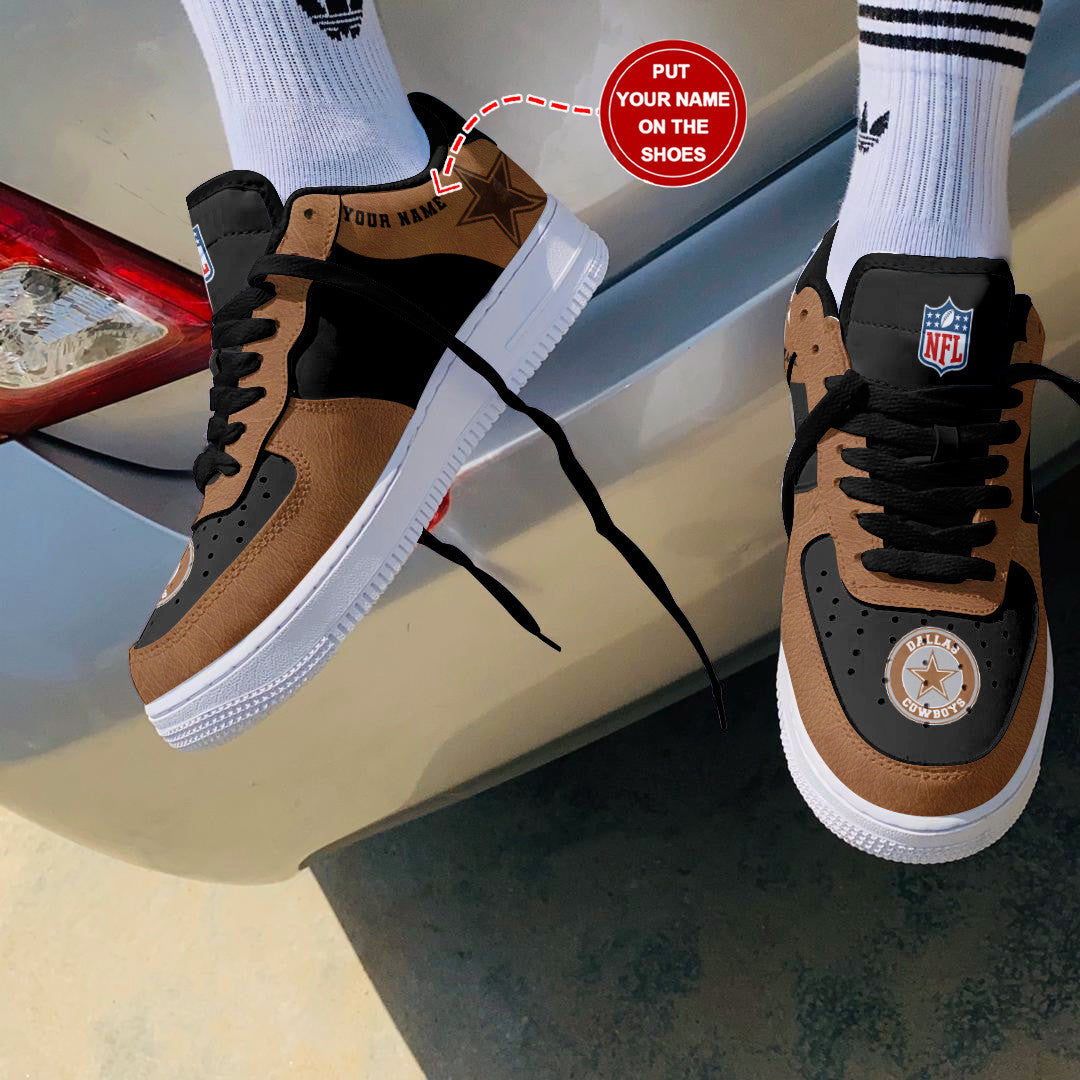 Footwearstorm Dallas Cowboys NFL Air Low-Top Sneakers Shoes For Men And Women 1205435