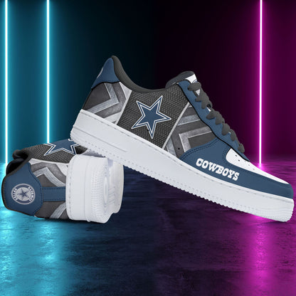 Footwearstorm Dallas Cowboys NFL Air Low-Top Sneakers Shoes For Men And Women 1205572