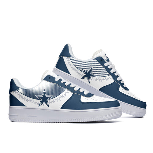 Footwearstorm Dallas Cowboys NFL Air Low-Top Sneakers Shoes For Men And Women 1205423