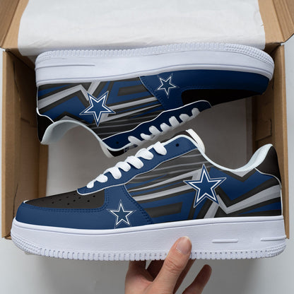 Footwearstorm Dallas Cowboys NFL Air Low-Top Sneakers Shoes For Men And Women 1205597