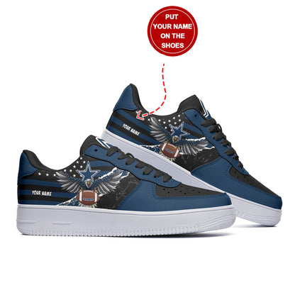 Footwearstorm Dallas Cowboys NFL Air Low-Top Sneakers Shoes For Men And Women 1205614