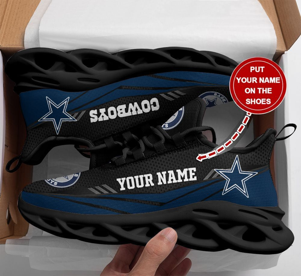 Footwearstorm Dallas Cowboys NFL Max Soul Shoes Sneakers For Men And Women 9